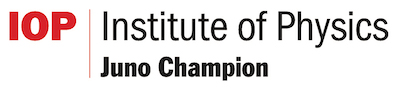 Institute of Physics Juno Champion logo.
